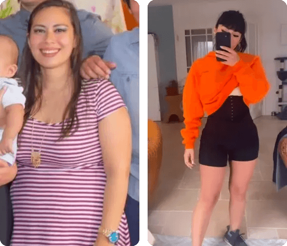 Mulher vestindo roupas antigas novamente